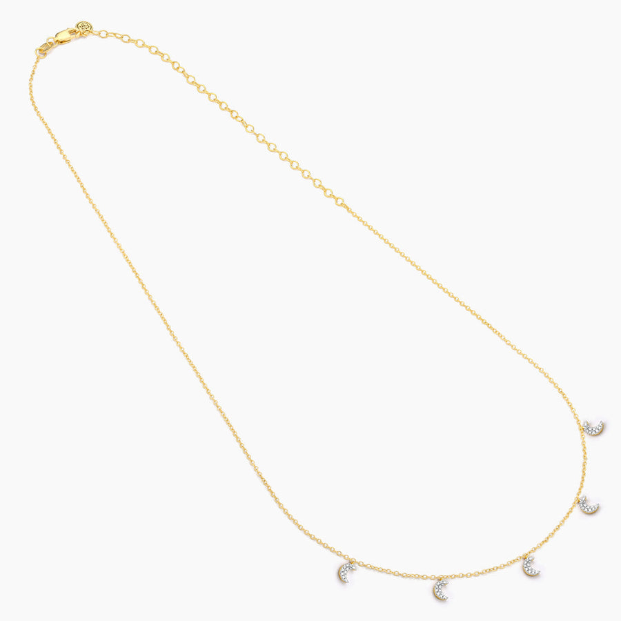 Crescent Moon Chain Necklace