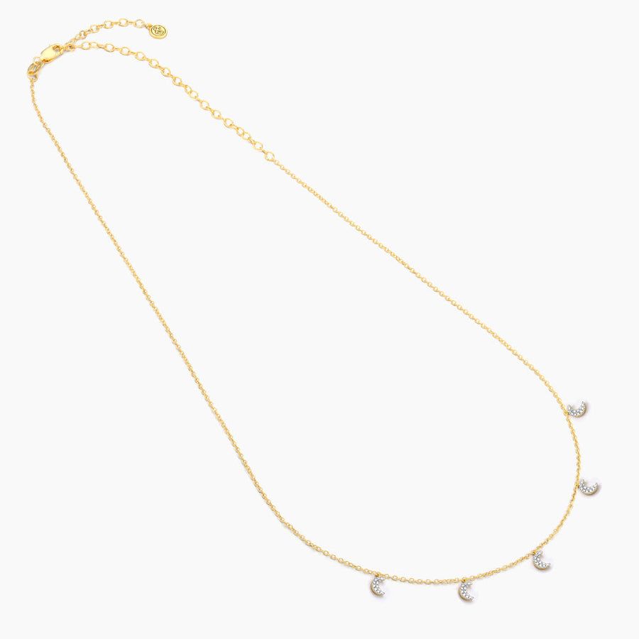 Crescent Moon Chain Necklace