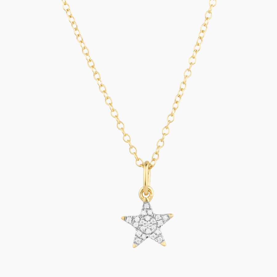 14kt Gold Reach for the Stars Pendant Necklace