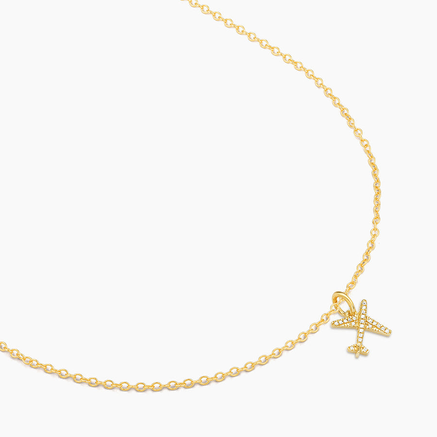 14kt Gold Seek Adventure Pendant Necklace