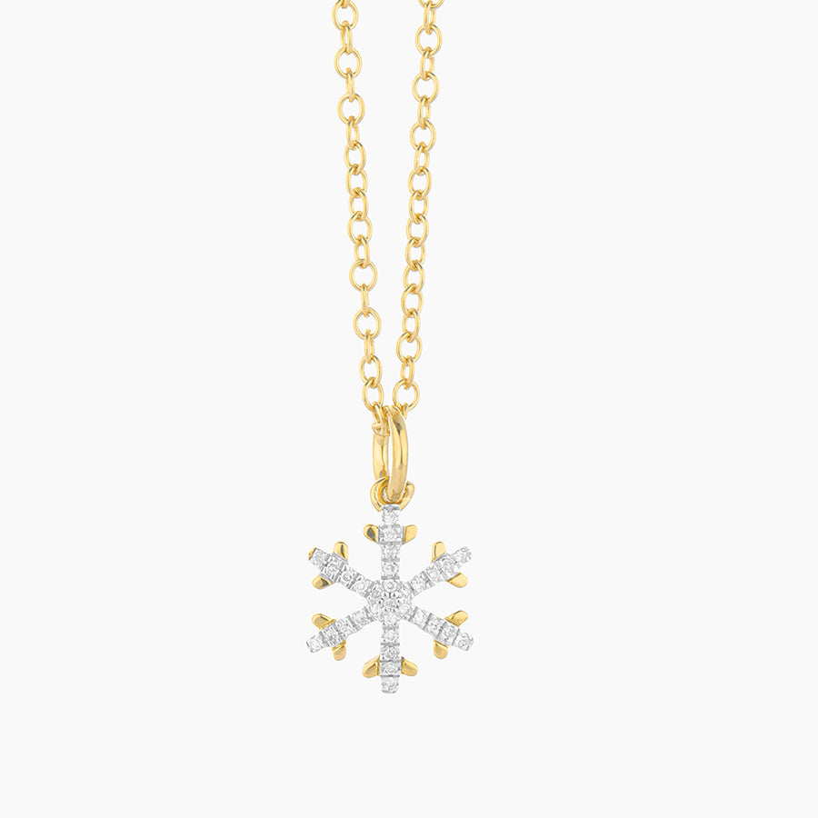 Snowflakes Are Falling Pendant Necklace