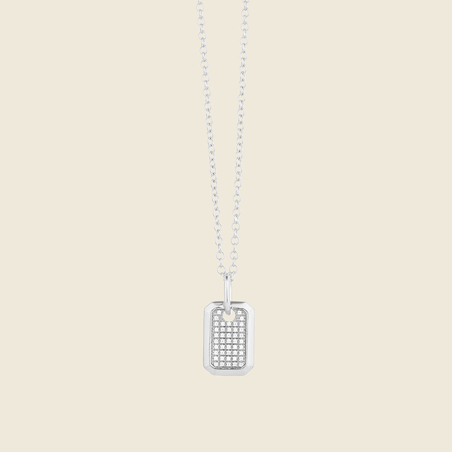 Brick by Brick Pendant Necklace