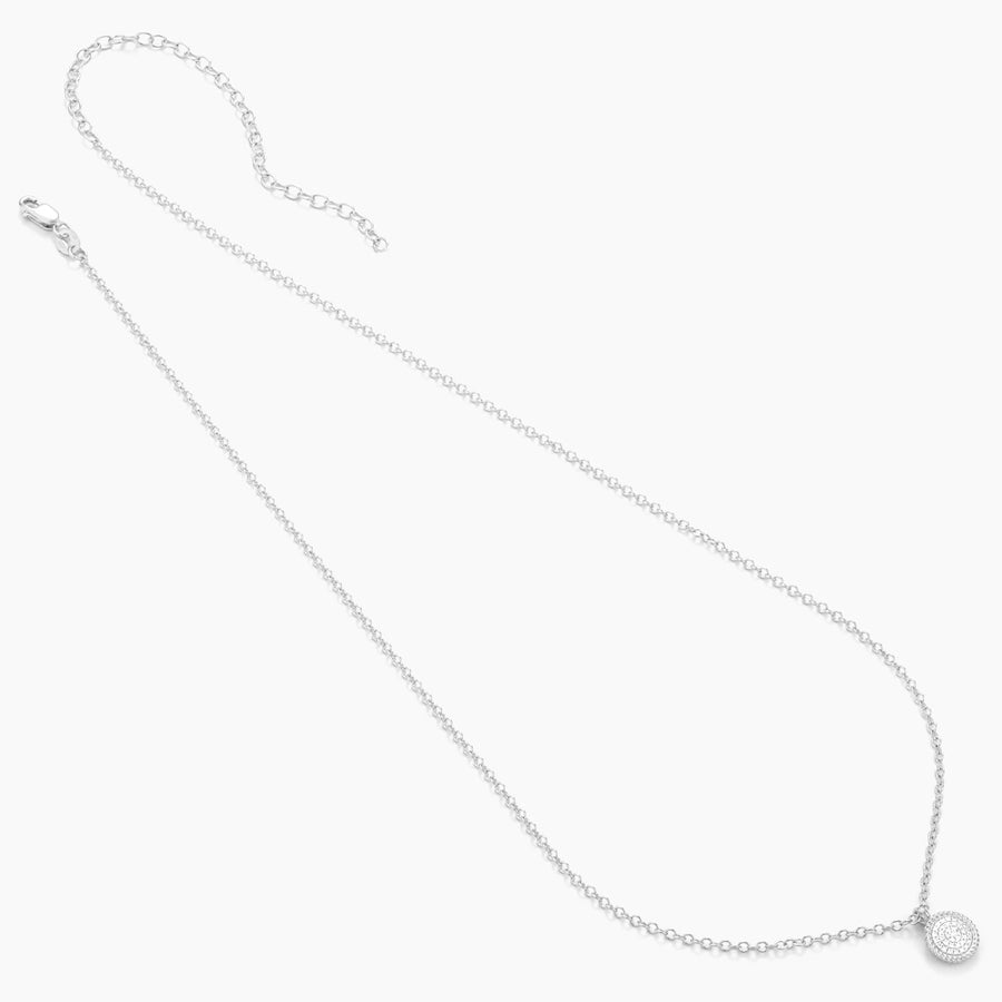 Circle Rope Pendant Necklace