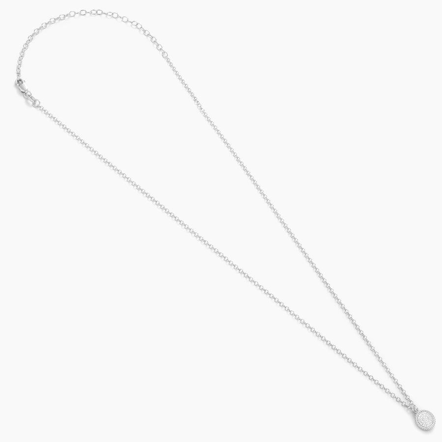 Circle Rope Pendant Necklace
