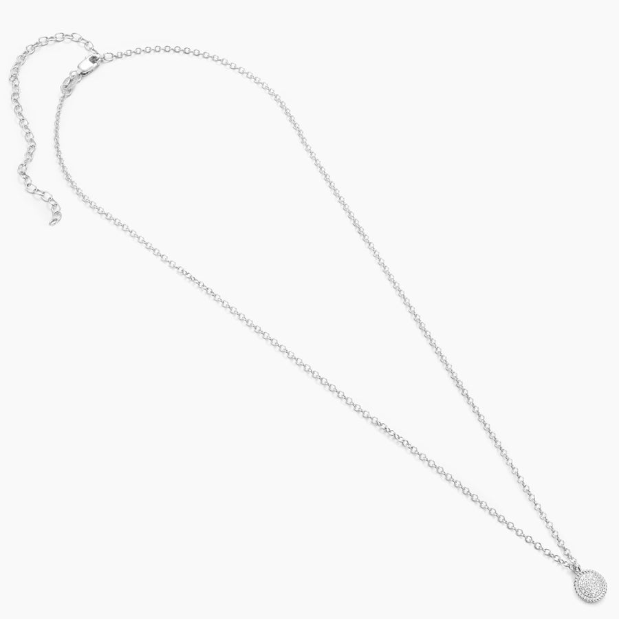 Circle Rope Pendant Necklace