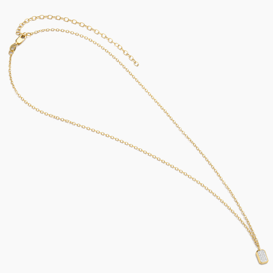Even Emerald Pendant Necklace