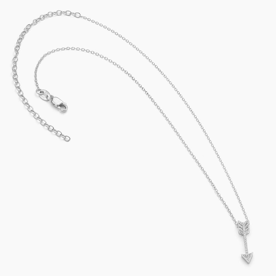 Straight To The Heart Arrow Pendant Necklace