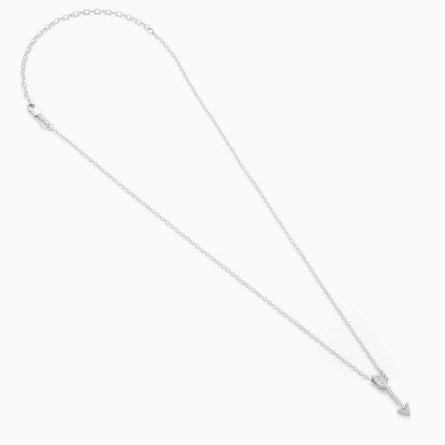 Straight To The Heart Arrow Pendant Necklace