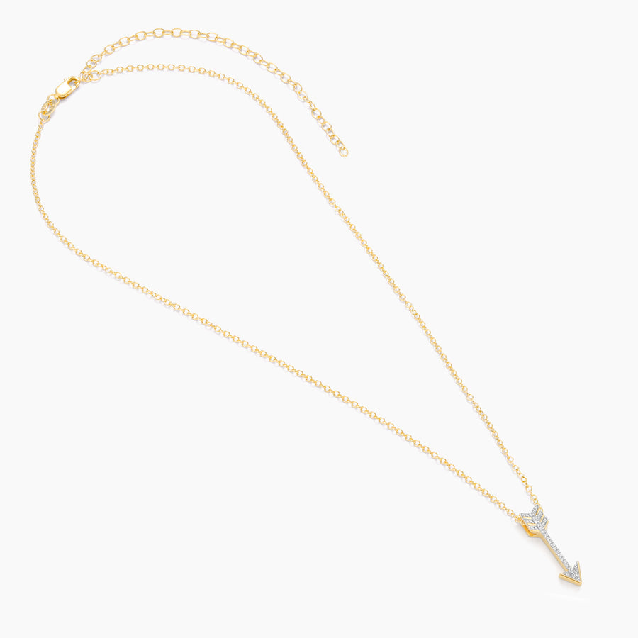 Straight To The Heart Arrow Pendant Necklace