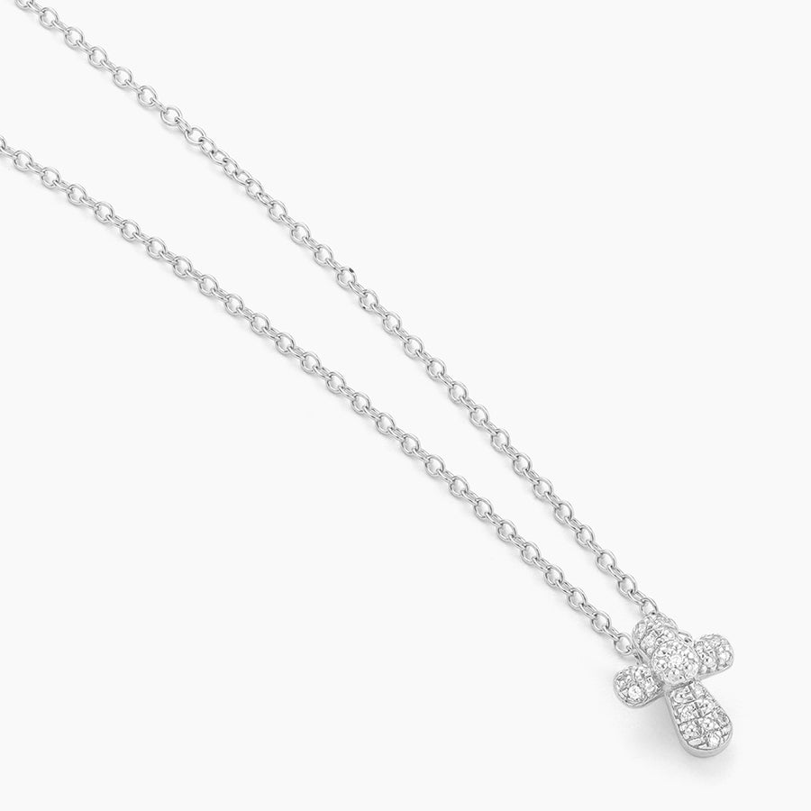 Cross Connect Pendant Necklace