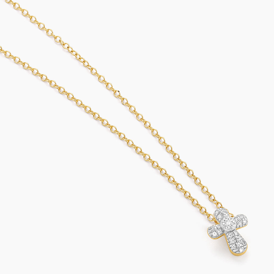 Cross Connect Pendant Necklace