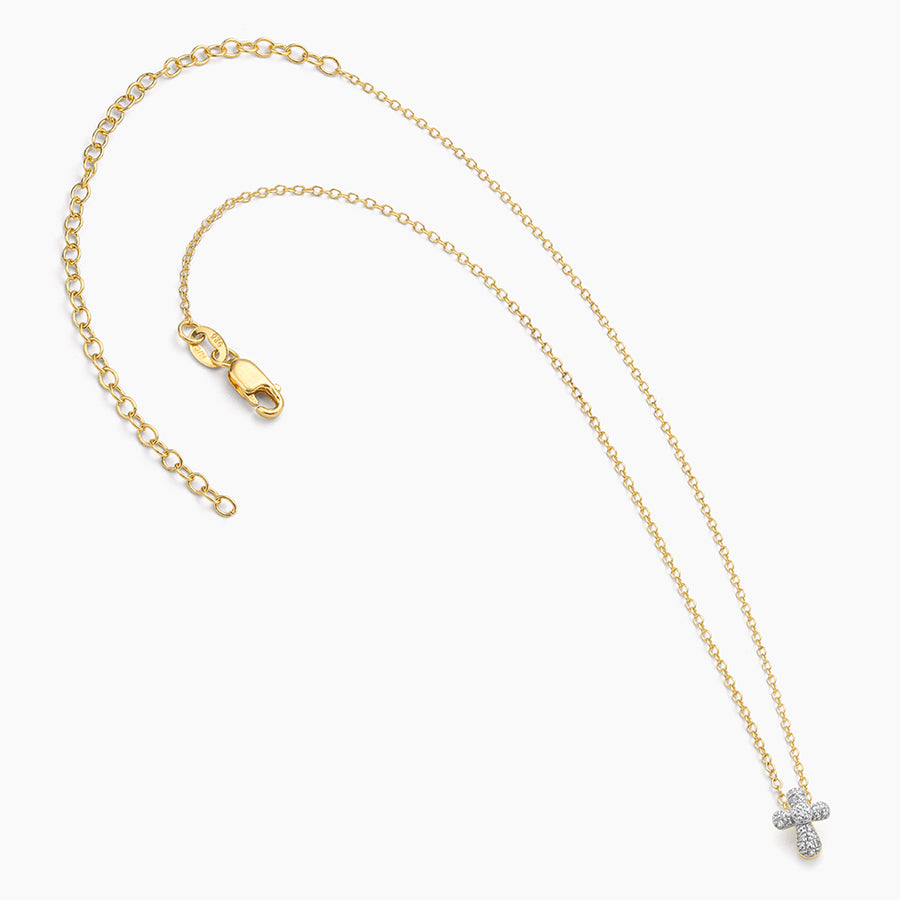 Cross Connect Pendant Necklace