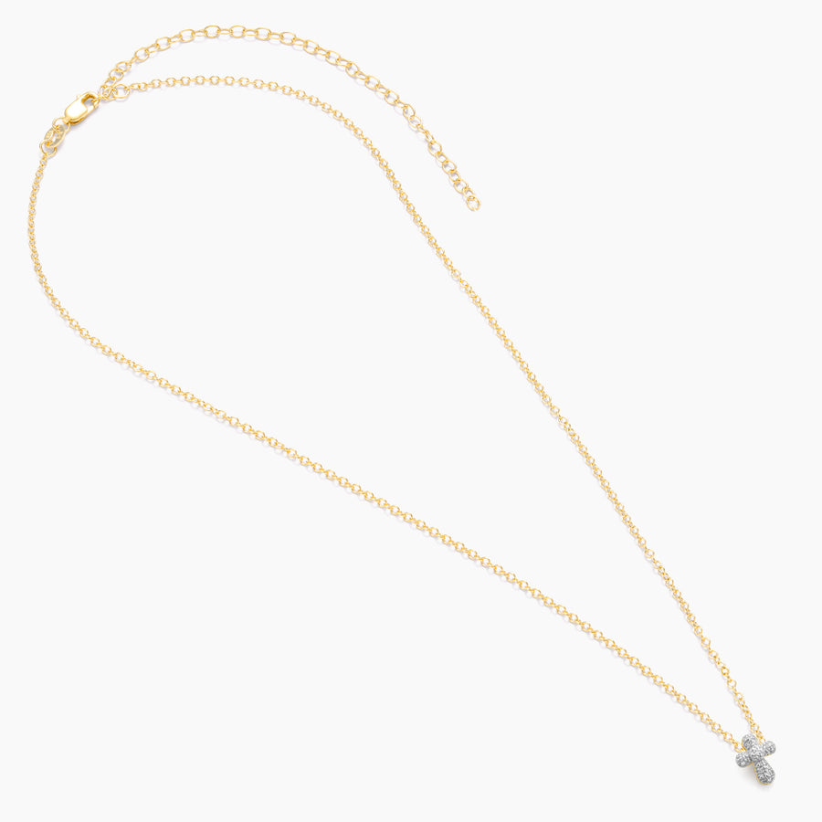 Cross Connect Pendant Necklace