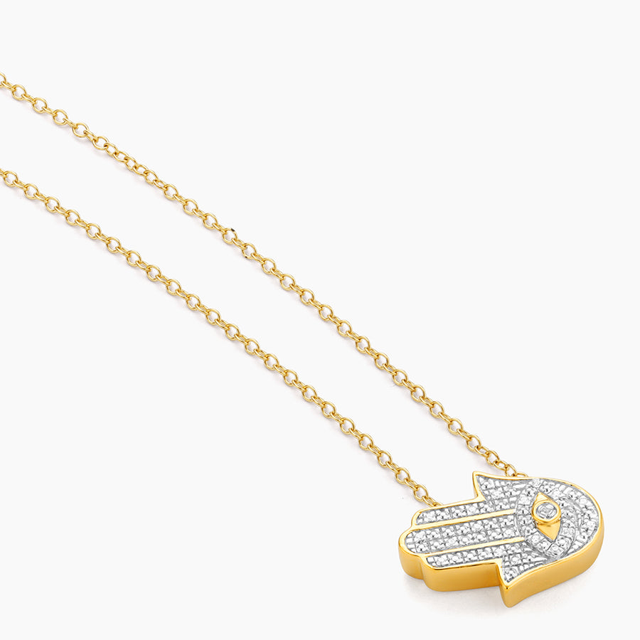 Hamsa Vibes Pendant Necklace