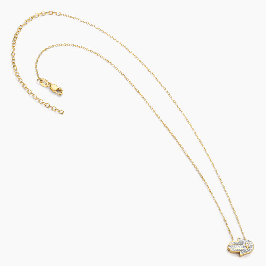 Hamsa Vibes Pendant Necklace