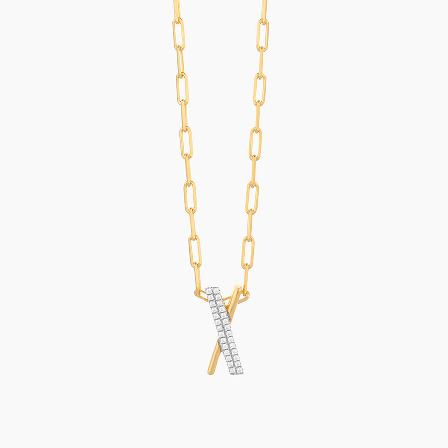 Cross My Heart Pendant Necklace