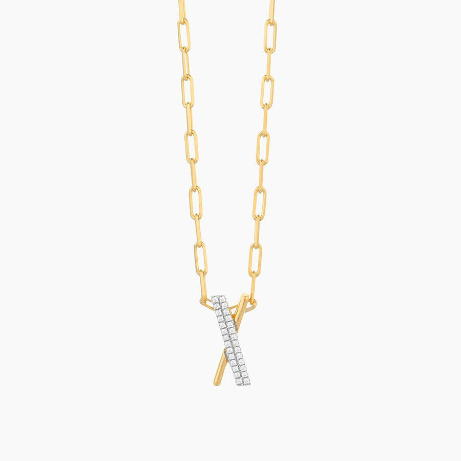 Cross My Heart Pendant Necklace