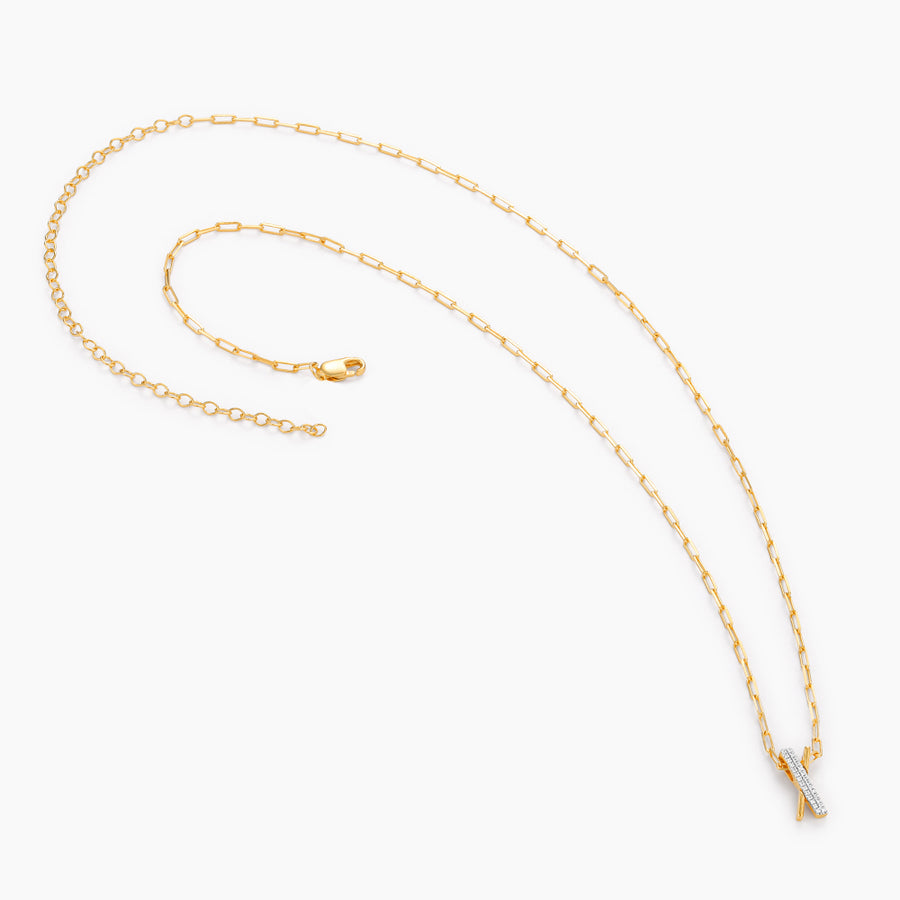 Cross My Heart Pendant Necklace