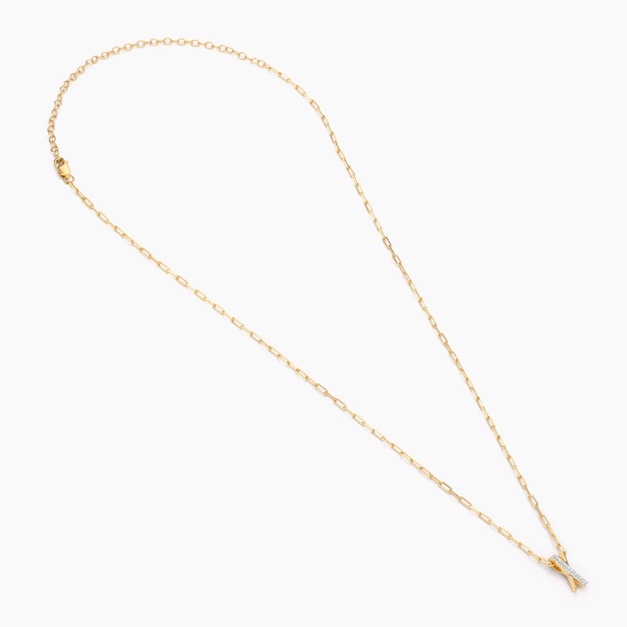 Cross My Heart Pendant Necklace