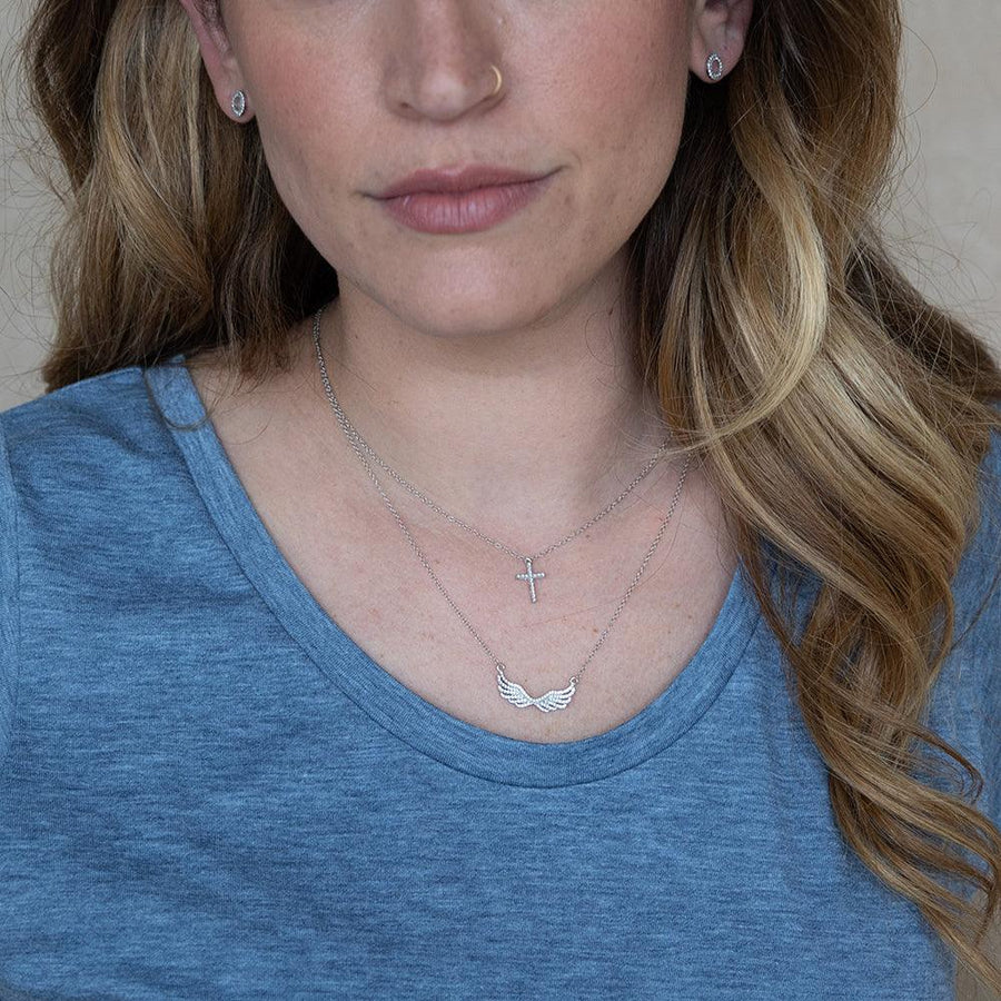Buy Believe Cross Pendant Necklace Online - 6