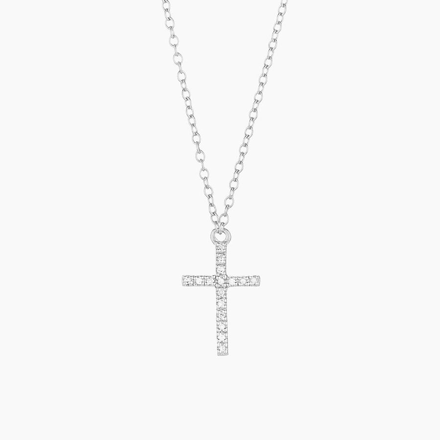 Believe Cross Pendant Necklace