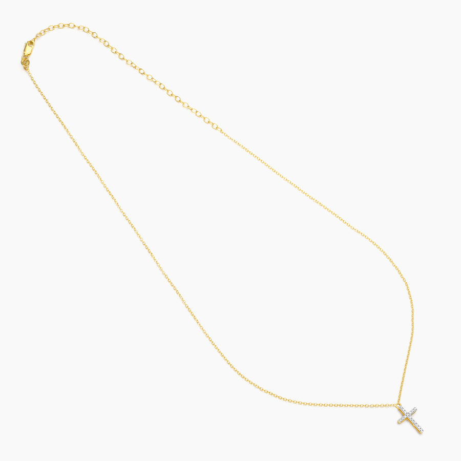 Believe Cross Pendant Necklace