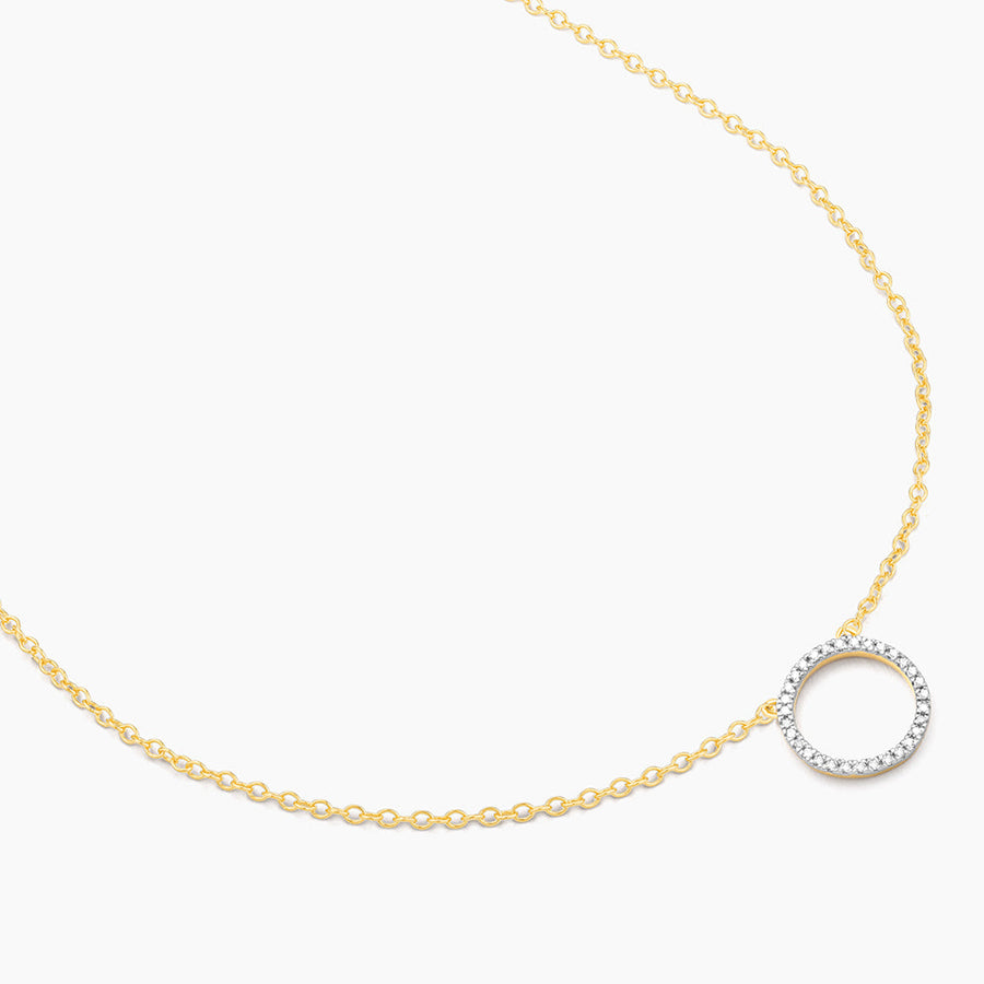 Standing O Pendant Necklace
