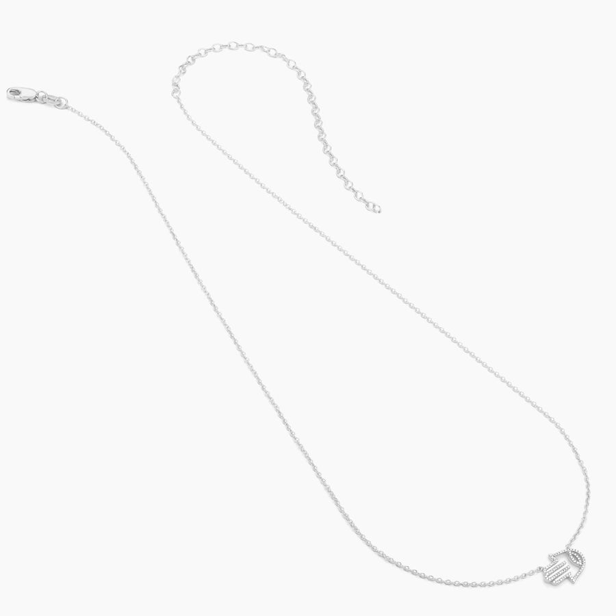 Hamsa Handshake Pendant Necklace