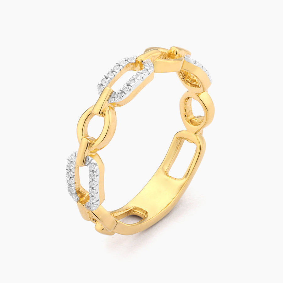 14kt Gold Linked Forever to You Stackable Ring