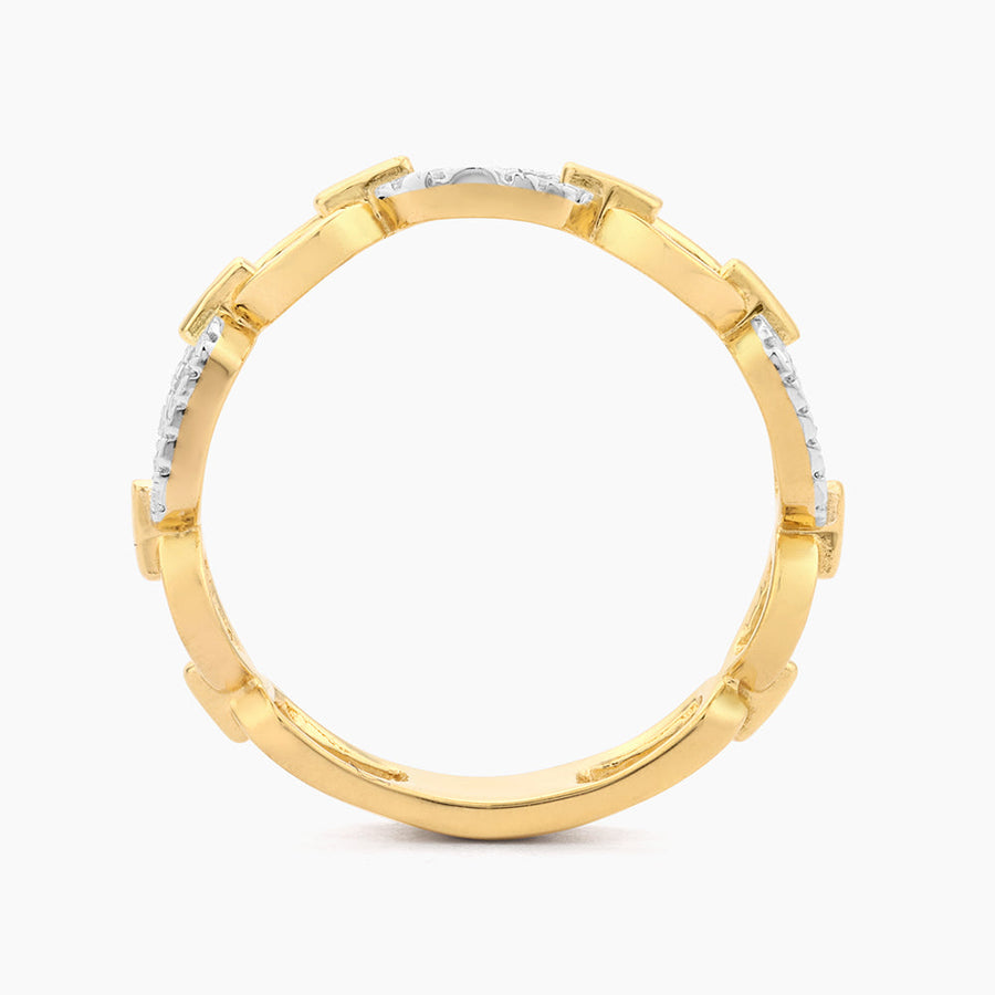 14kt Gold Linked Forever to You Stackable Ring