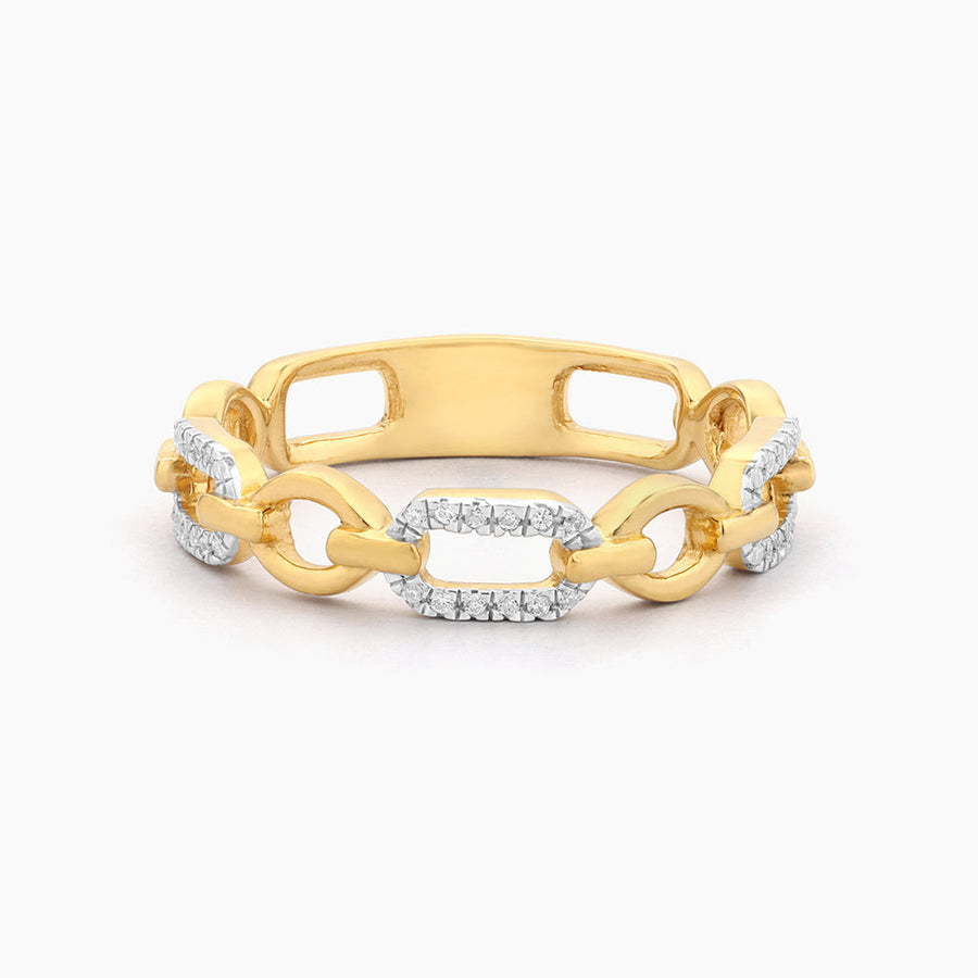14kt Gold Linked Forever to You Stackable Ring