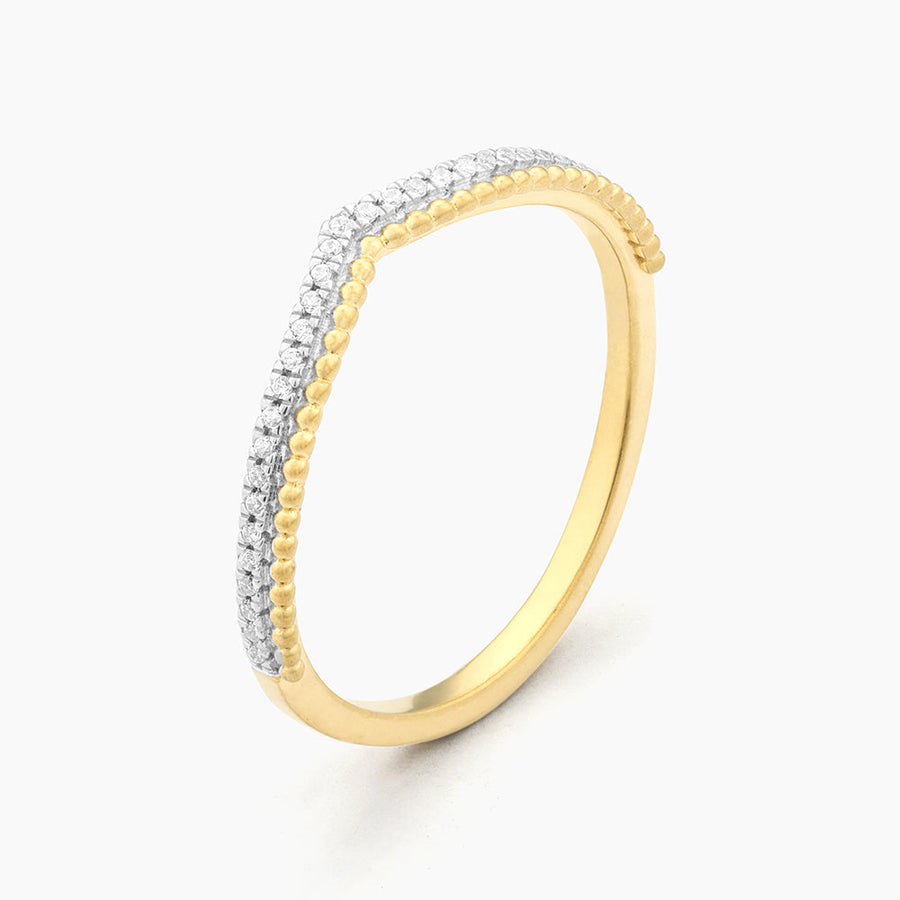 14kt Gold Climbing the Castillo Stackable Ring