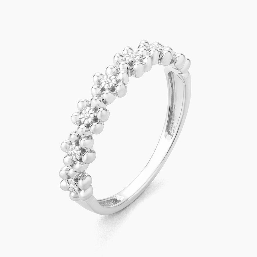 daisy diamond ring