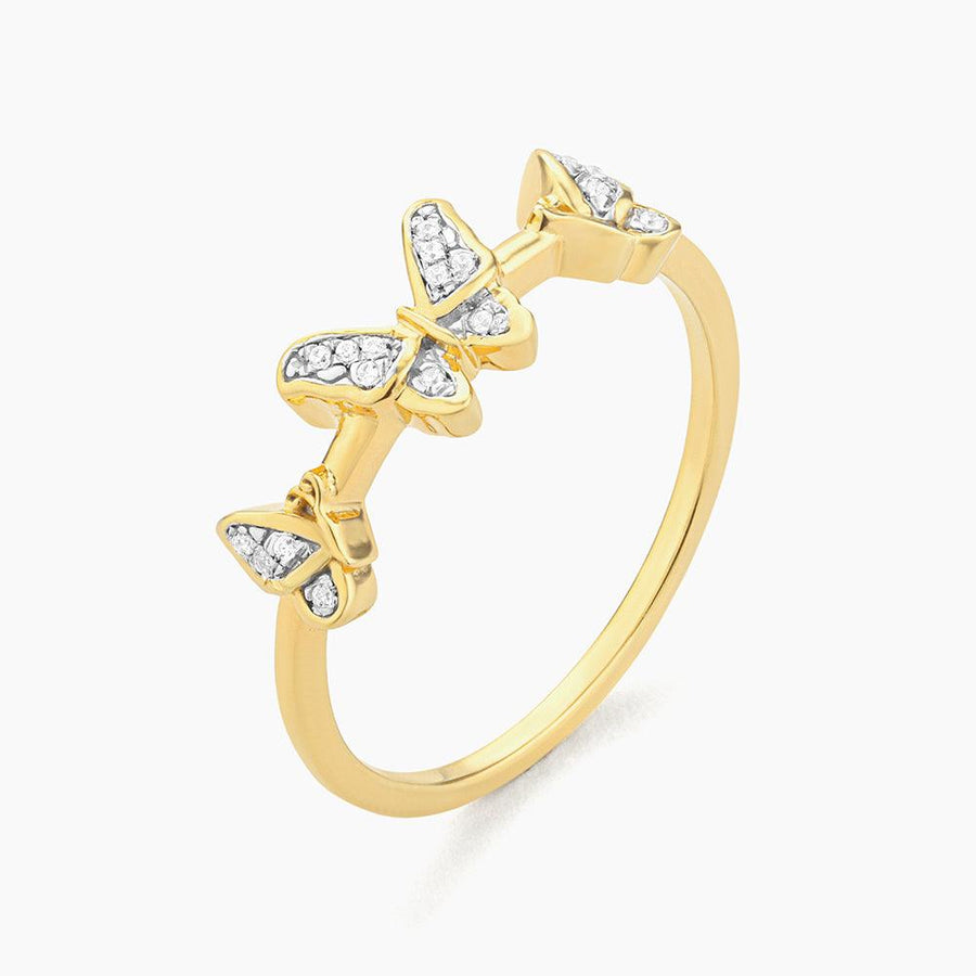 Butterfly Trio Statement Ring - Ella Stein 