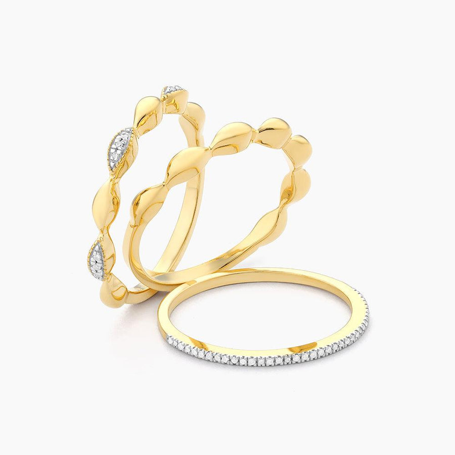 Oval Triple Stackable Ring - Ella Stein 