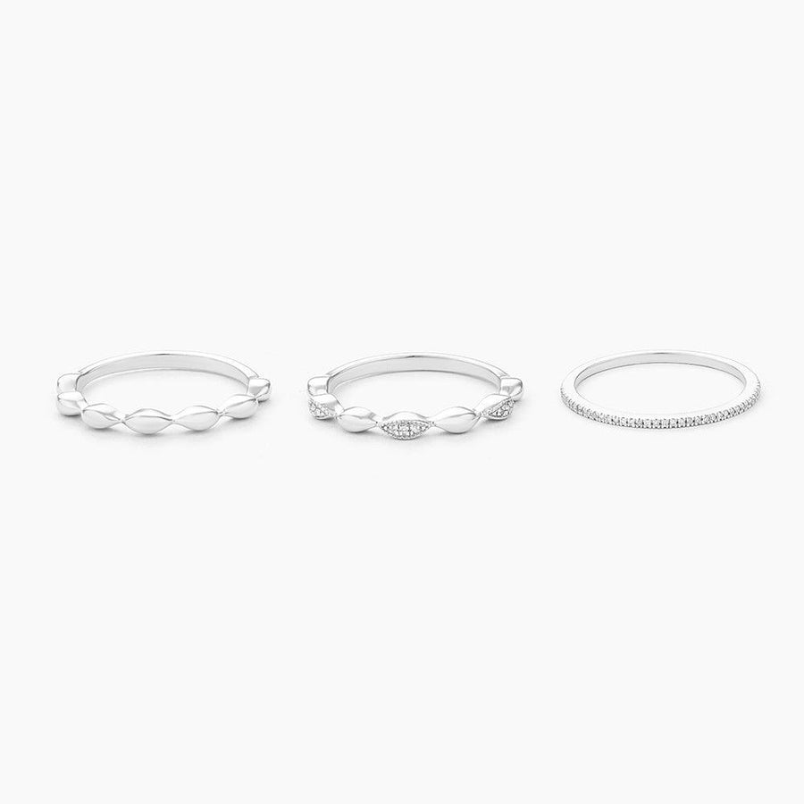 Oval Triple Stackable Ring - Ella Stein 