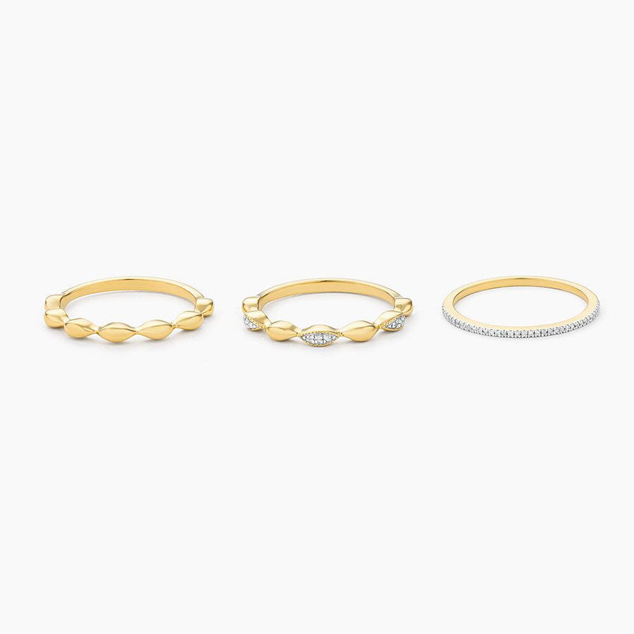 Oval Triple Stackable Ring - Ella Stein 