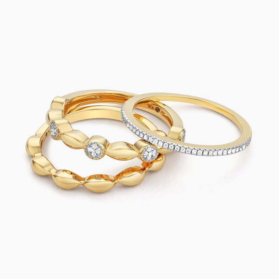 Round Triple Stackable Ring - Ella Stein 