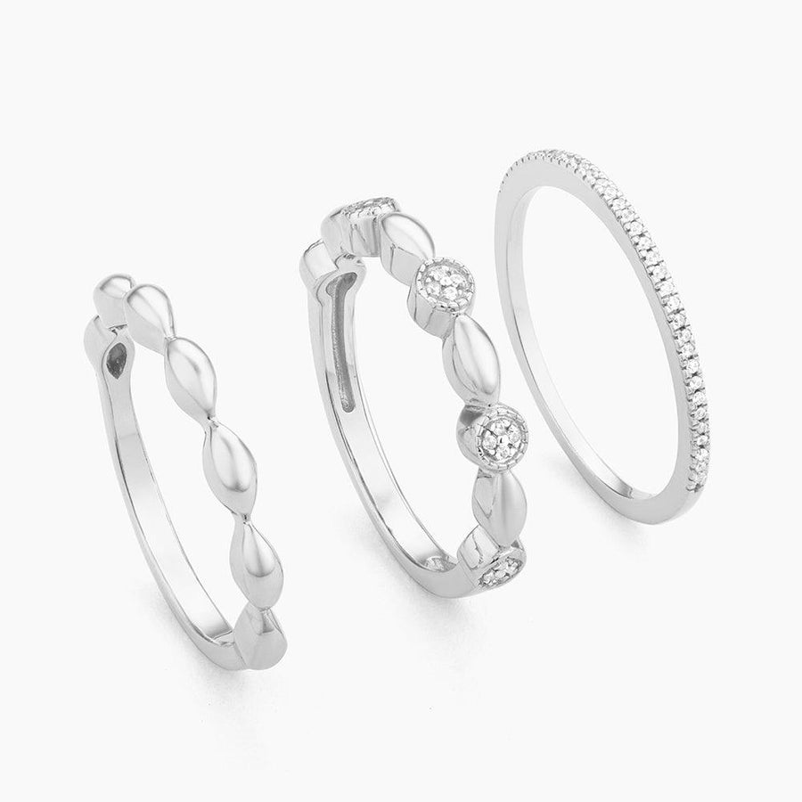 Round Triple Stackable Ring - Ella Stein 