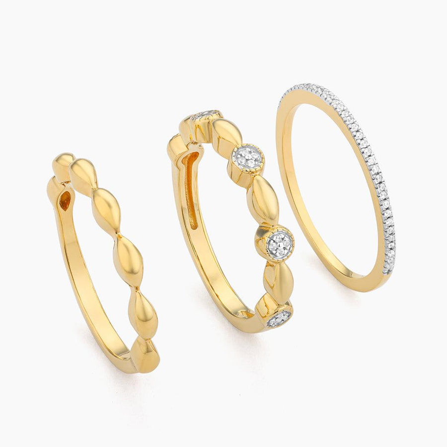 Round Triple Stackable Ring - Ella Stein 