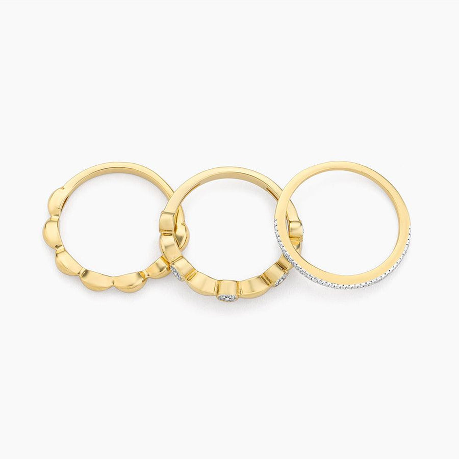 Round Triple Stackable Ring - Ella Stein 