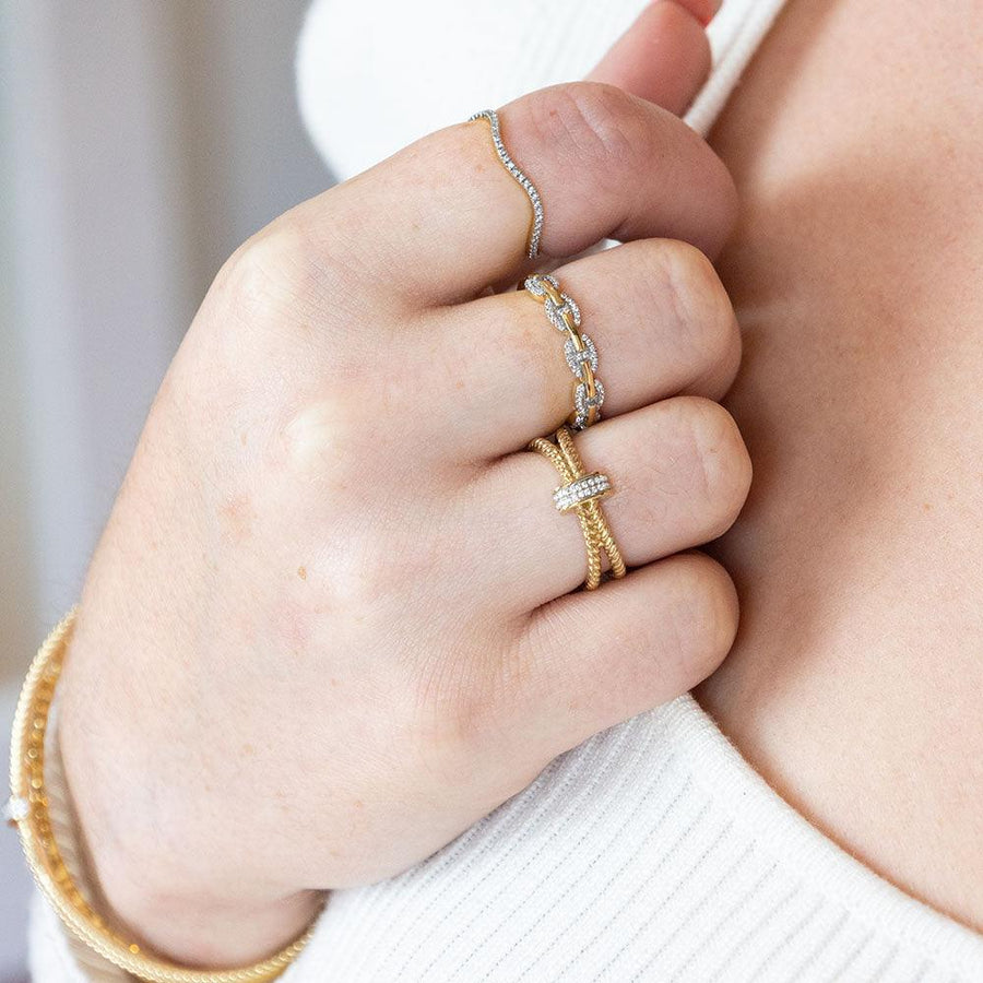 Halfway Point Statement Ring - Ella Stein 