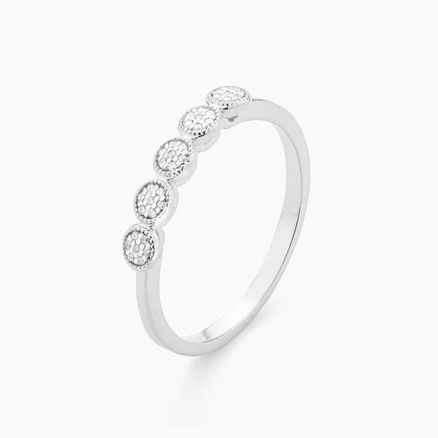 Circle Station Diamond Statement Ring- Ella Stein