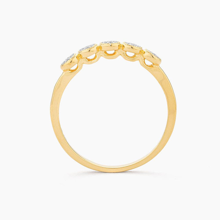 Circle Station Diamond Statement Ring- Ella Stein