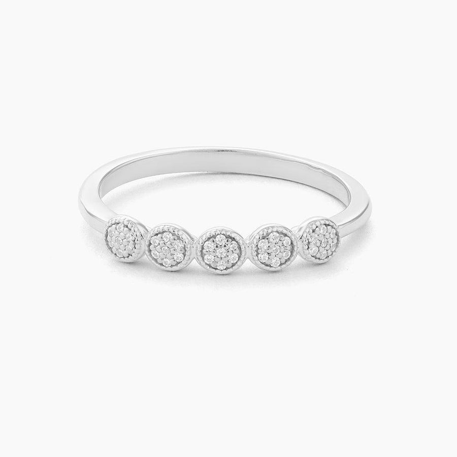 Circle Station Diamond Statement Ring- Ella Stein