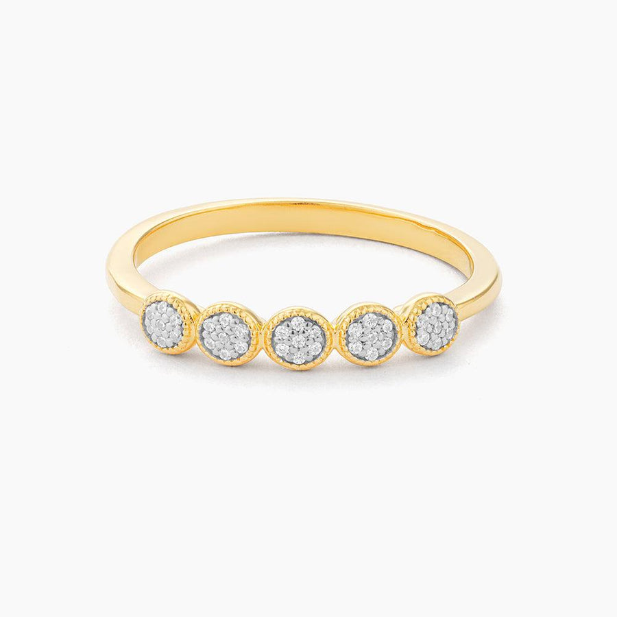 Circle Station Diamond Statement Ring- Ella Stein