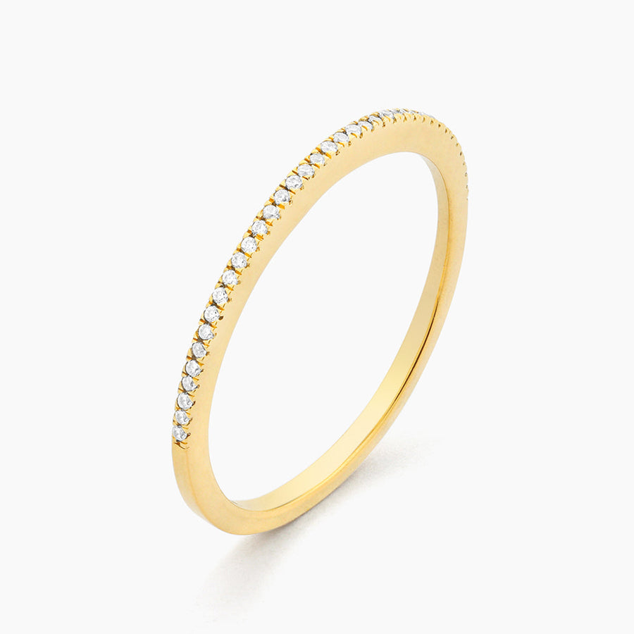 14kt Gold for All Eternity Stackable Ring