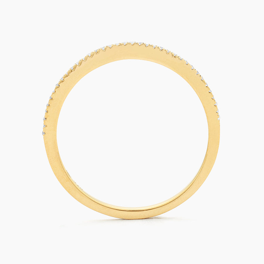 14kt Gold for All Eternity Stackable Ring