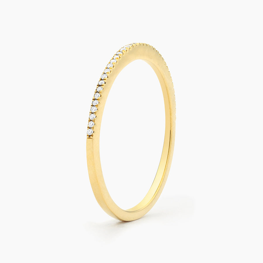 14kt Gold for All Eternity Stackable Ring