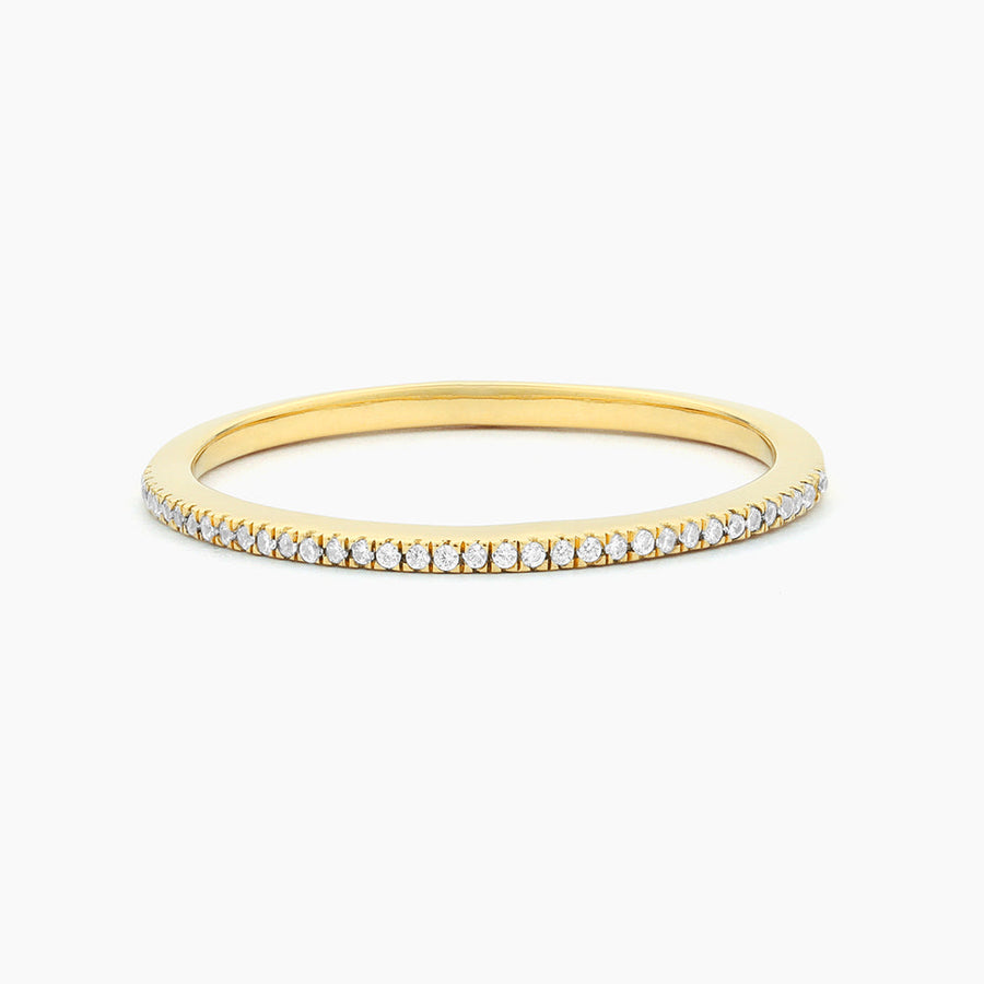 14kt Gold for All Eternity Stackable Ring
